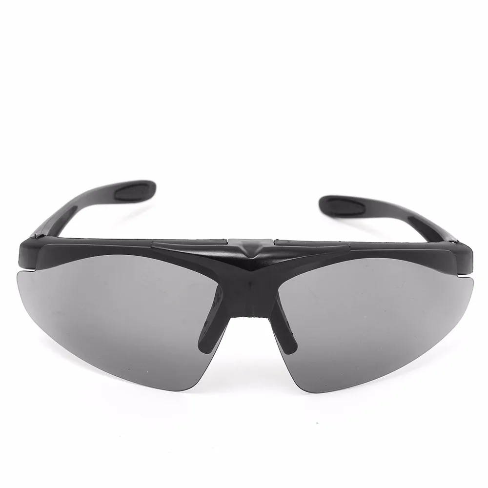 Тактические очки с 3 линзами военные армейские поляризационные пластиковые