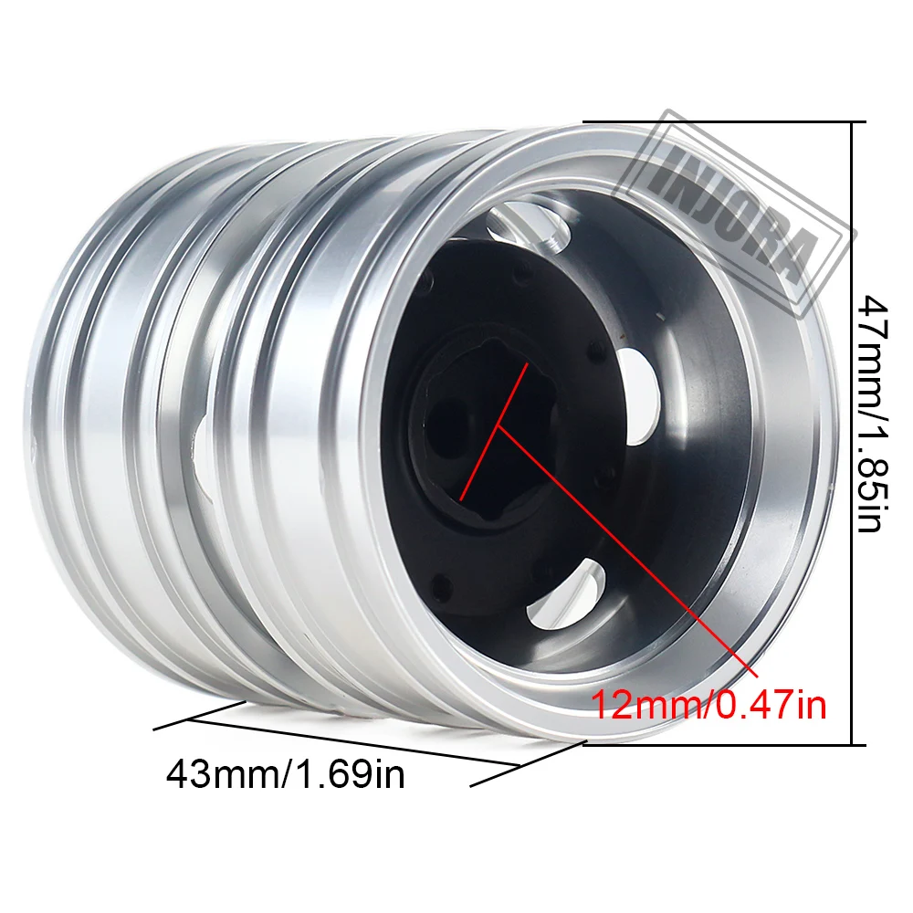 injora черныйсеребристый сплав cnc