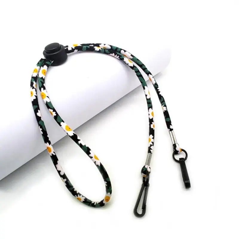 Модная подвесная веревка для маски на лицо с цветами держатель солнцезащитных