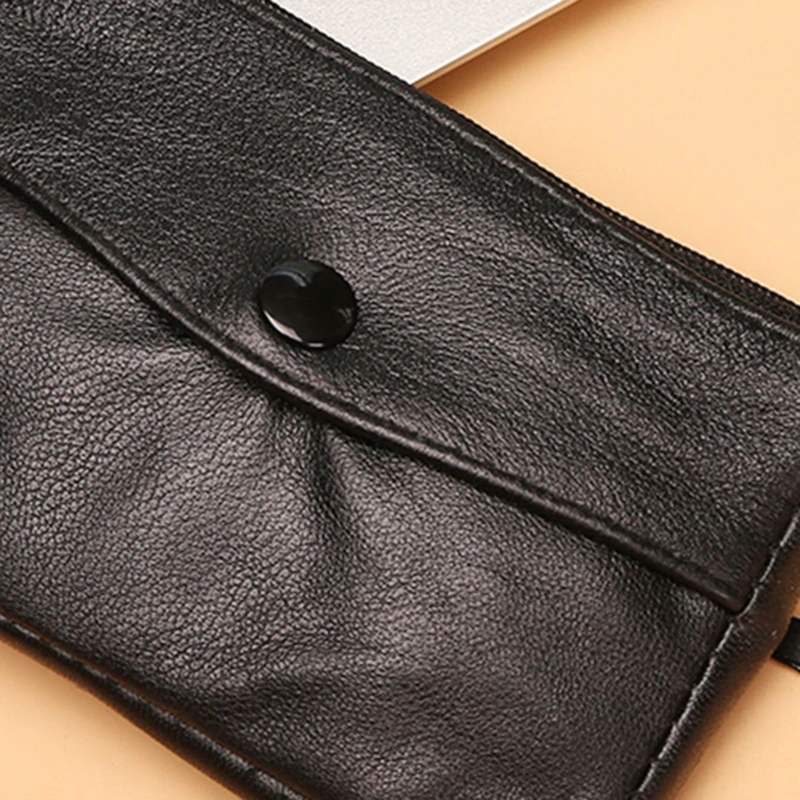 Женский короткий маленький кошелек с отделением для ключей и монет - купить по