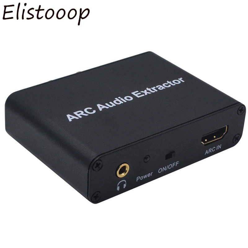192 кГц ARC аудио адаптер HDMI экстрактор цифро-аналоговый преобразователь DAC SPDIF