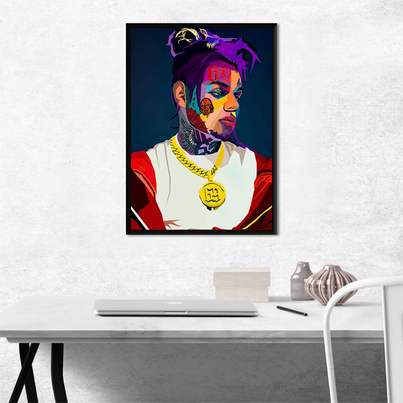 

Classic Character Poster Wall Art Canvas Painting Picture Poster and Print Gallery Living Room Home Decor