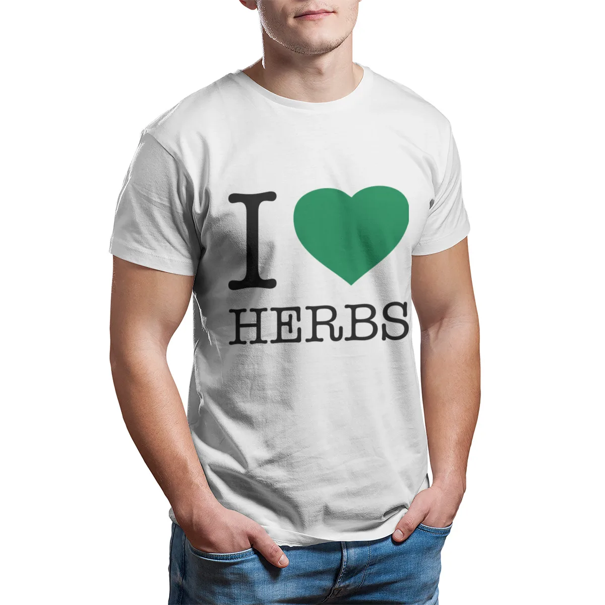 

I Love Herbs print Summer Boy graphic Free Shipping Tshirts 138045