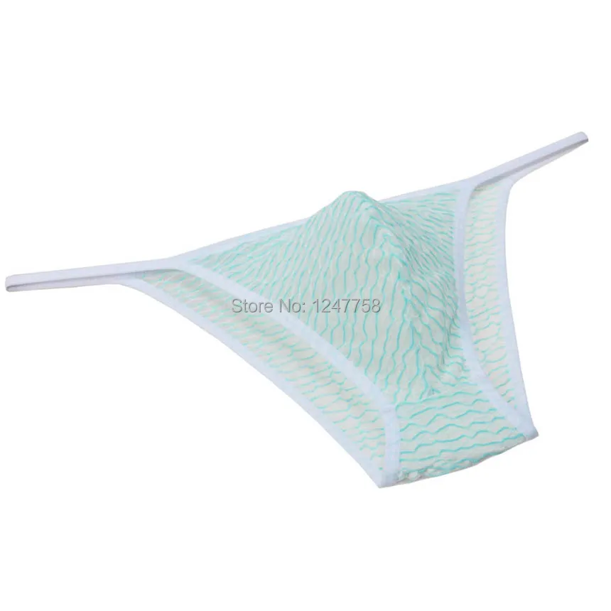 3 шт./лот сексуальные мужские дерзкие трусы нижнее белье сетчатые с открытой