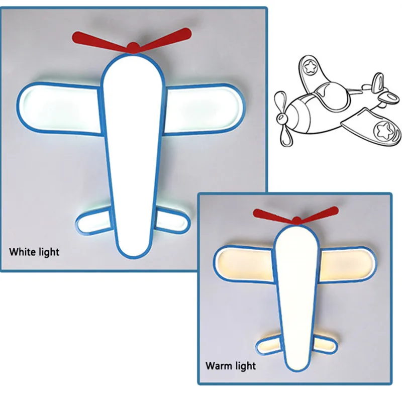 

Plane Kids room ceiling lights for Bedroom Children room Kids room Lamp Indoor House modern led ceiling lights