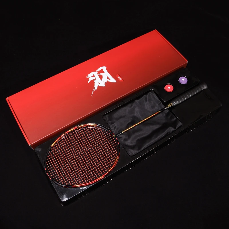 Профессиональная и наступательная защитная 4u ракетка для бадминтона по имени