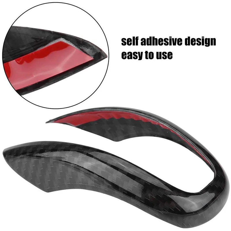 Gear Shifter Knob Frame Decor Cover Trim for Alfa Romeo Stelvio/Giulia Car Interior Accessories |