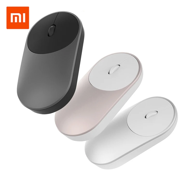 Оригинальная Xiaomi mi, беспроводная мышь, портативные игровые мыши, Alu mi nium, сплав ABS, 2,4 ГГц, Wi-Fi, Bluetooth, 4,0, управление