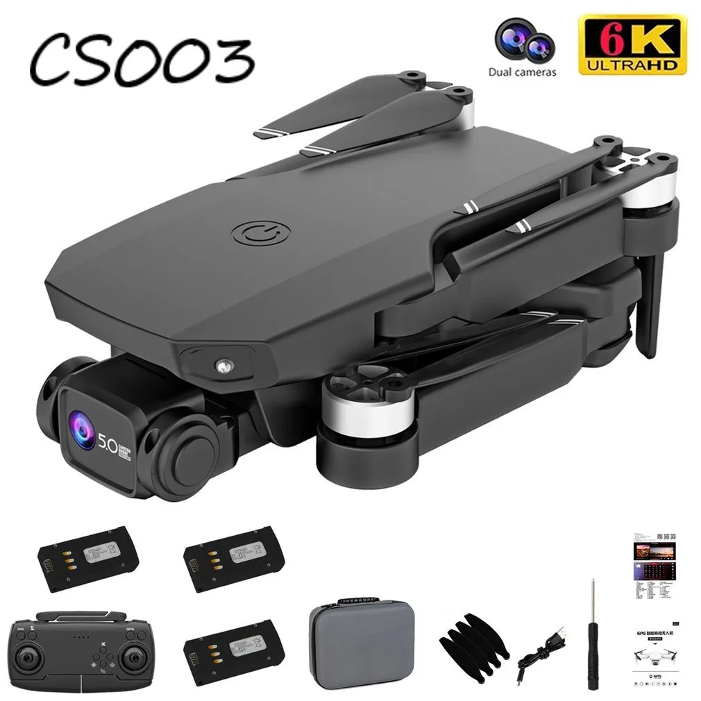 Квадрокоптер CS003 с двойной камерой 4K |