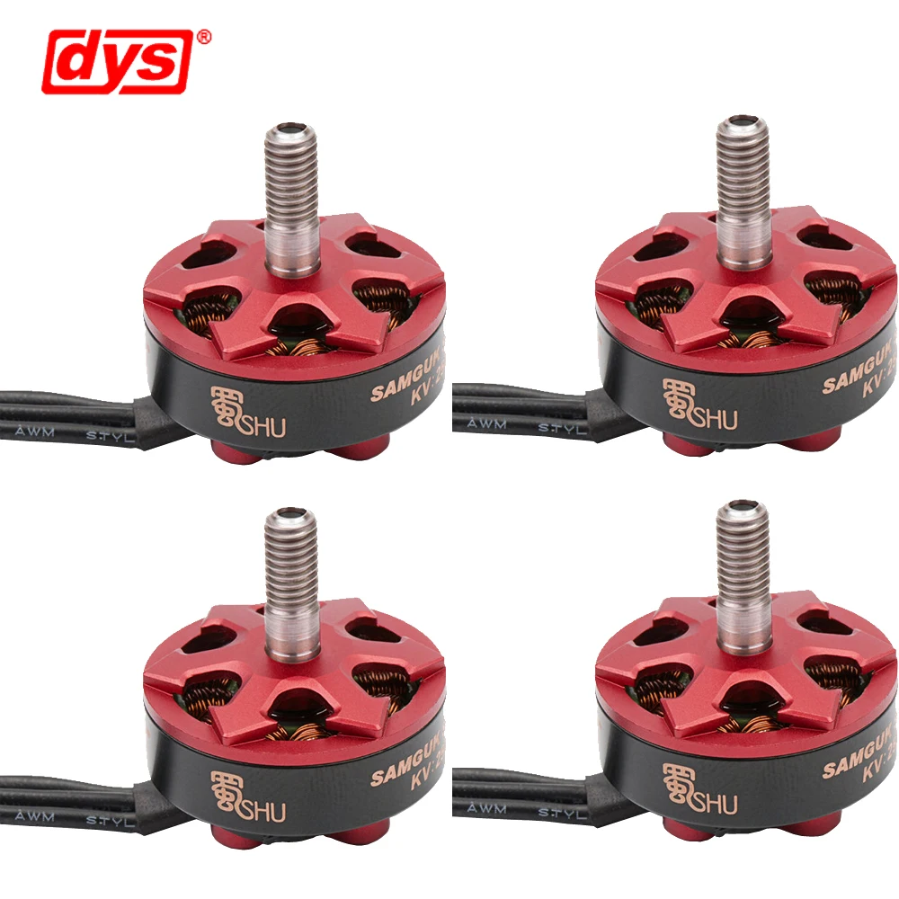 4 шт./лот RC двигатель DYS Samguk Shu 2306 2300KV 3 4S бесщеточный для моделей мультикоптеров|motor