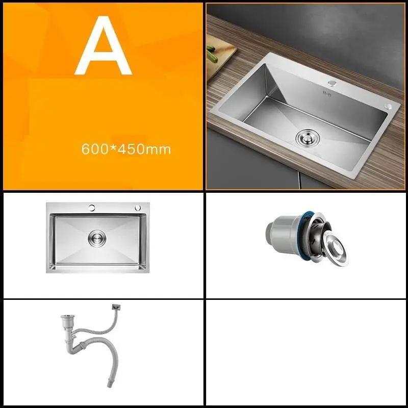 Version C Dissipador Keuken Gootsteen Torneira Gourmet Acero Inox кухня Куба де Cocina Fregadero Pia Cozinha мойка овощей - Цвет: Version C