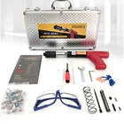 Новейшие миниатюрные стальные гвоздезабивные пистолеты, 4 передачи, регулируемый автоматический шлаковый глушитель, Потолочный Настенный якорь, проволочный декор, крепежный пистолет с заклепками