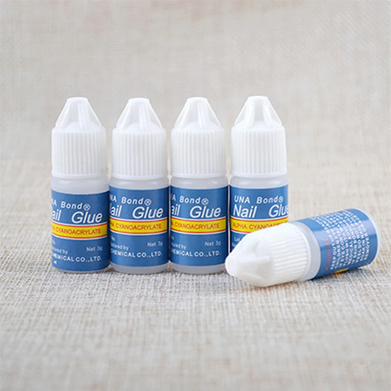 

High Quality 3g Nail Glue Professional For Acrylic Nail Art Tips Decoration Tool Nail Glue False Tip Manicure Tool