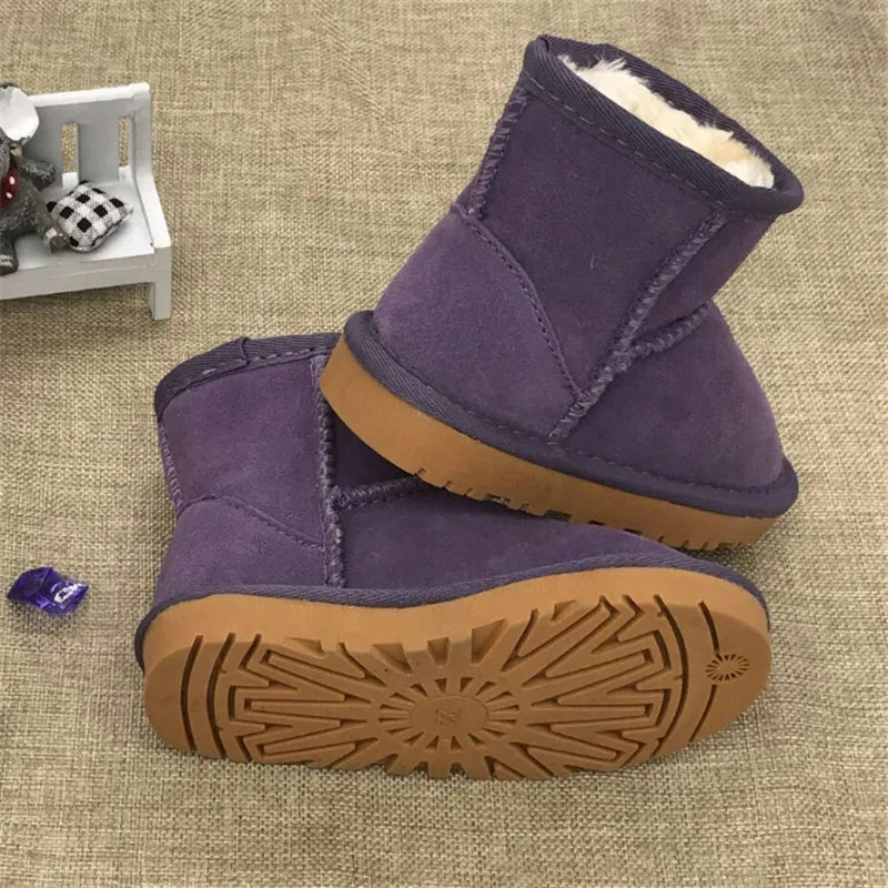 Австралийский бренд детские зимние сапоги для девочек и мальчиков детская обувь