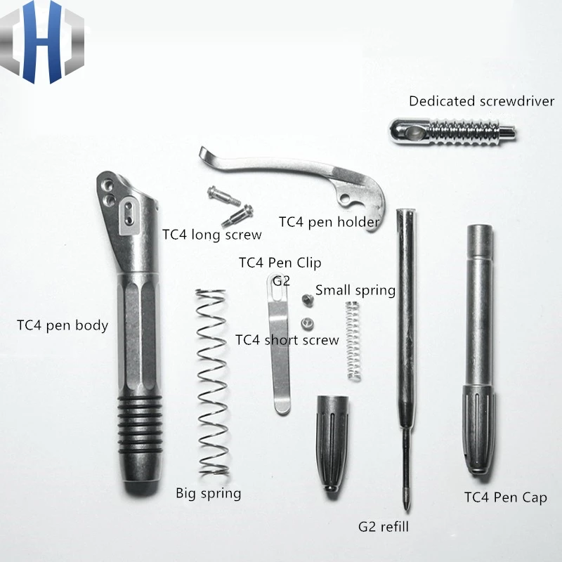 Тактическая Ручка TC4 из титанового сплава инструменты для повседневного