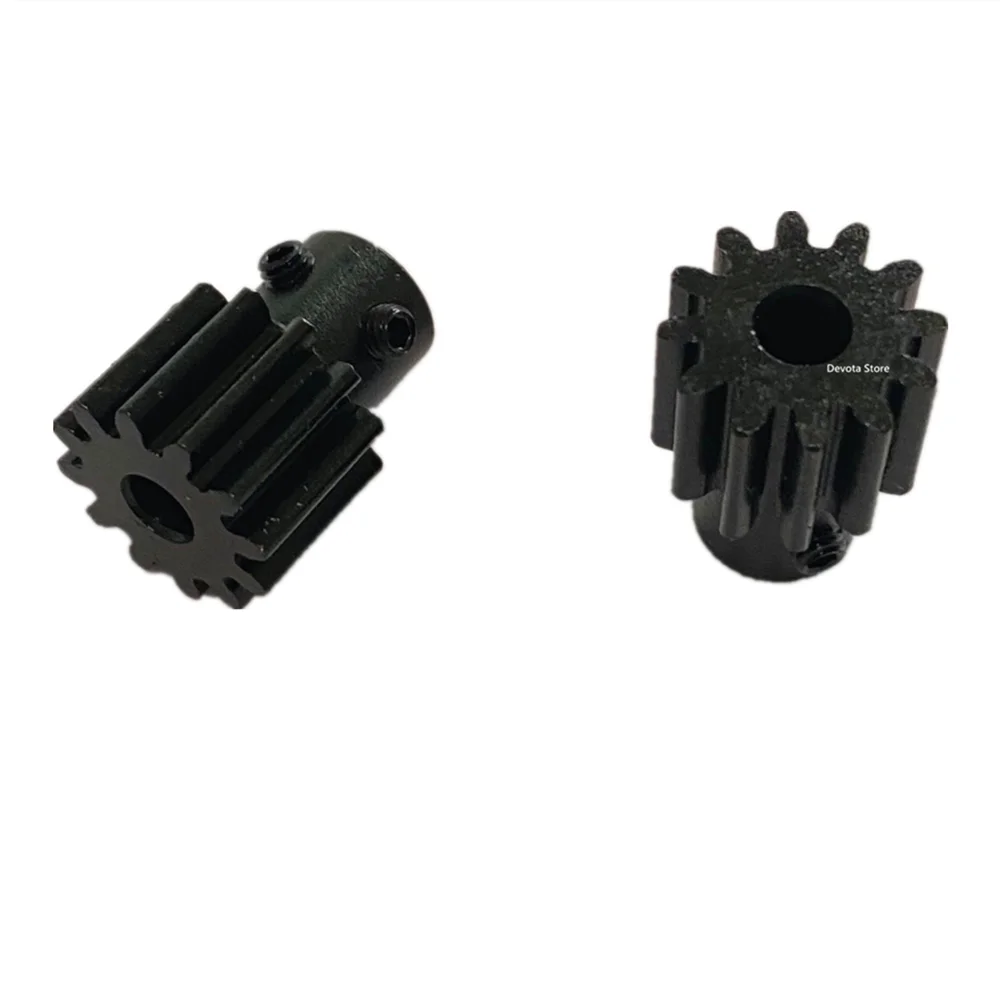 

1M 12T 4mm Hole Motor reduction Gear Carbon steel Machine accessories Science technology DIY
