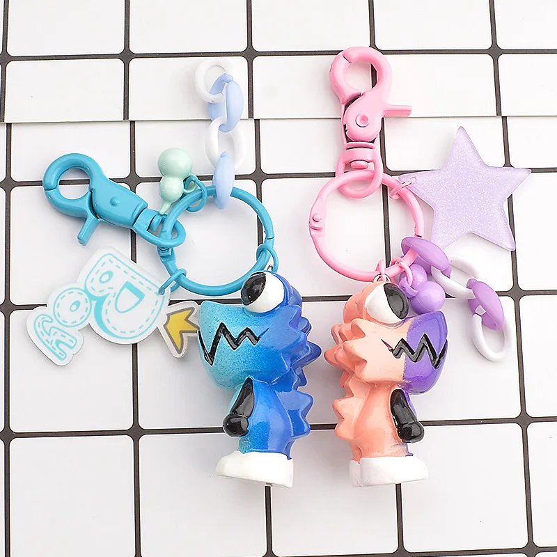 2019 модный красивый брелок для ключей динозавры мужской/детский с фигурками из