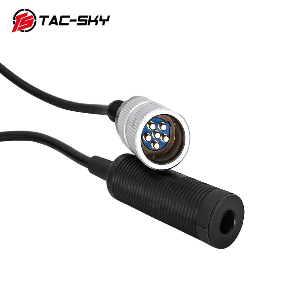 TAC-SKY Tactical Headset Adapter TCI PTT 6-pin TCI PTT For AN/PRC 148 152 152A Two-Way Radio Dummy Case Virtual Box