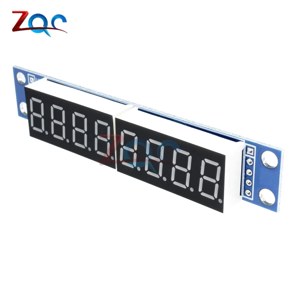 Красный/синий/зеленый доска MAX7219 8-значный светодиодный дисплей трубки