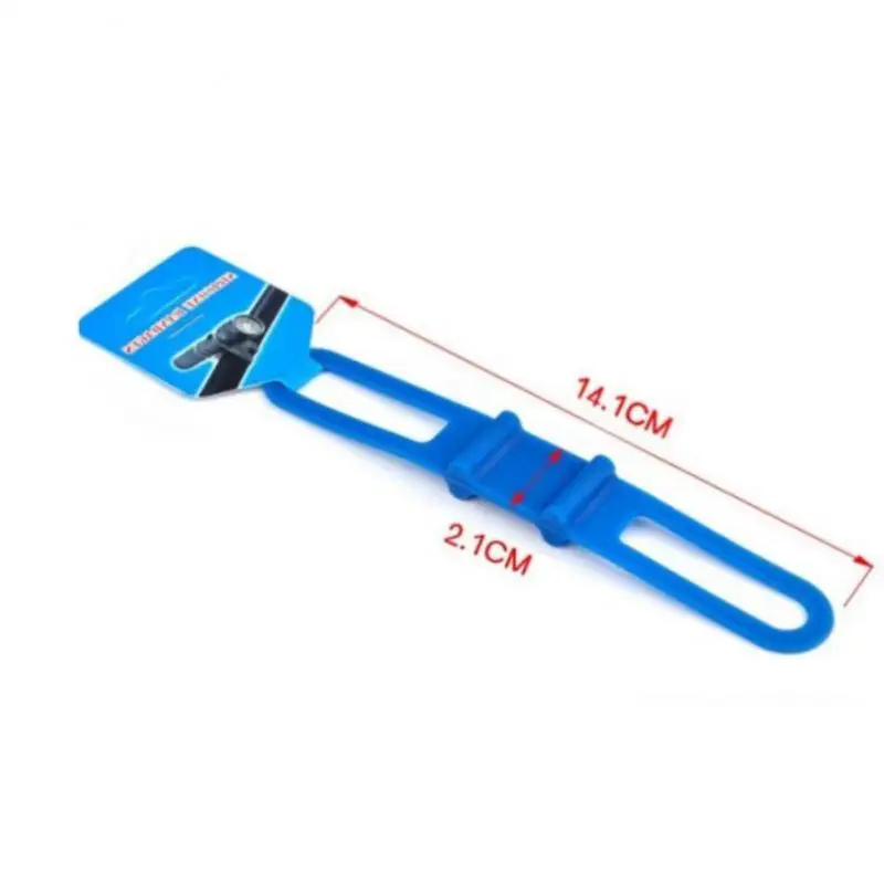 

MTB Cycling Bike Bicycle Silicone Band Flash Light Flashlight Phone Strap Tie Ribbon Mount Holder Cycling Accessories bicicleta