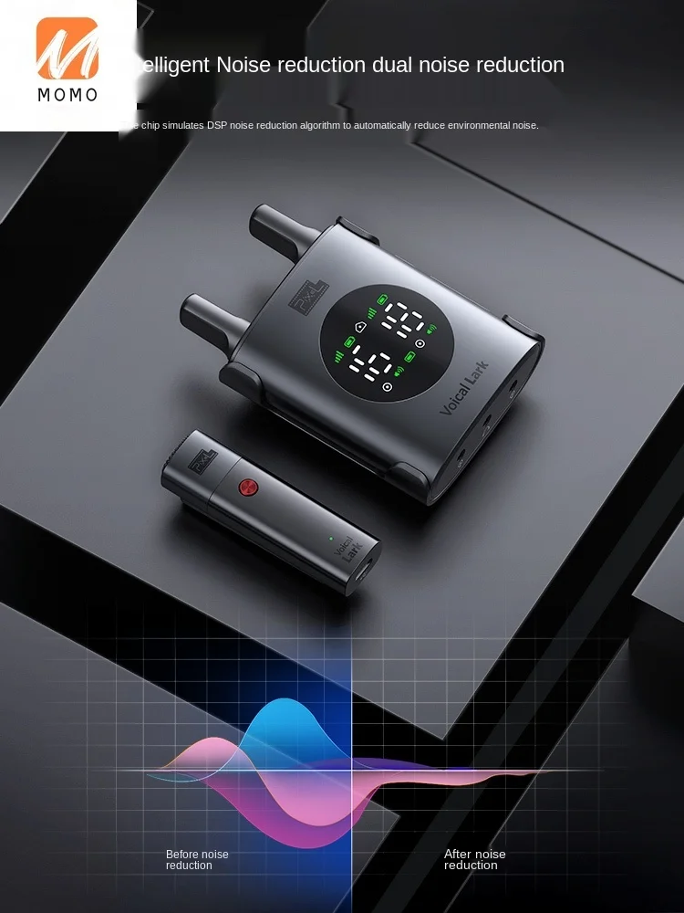 구매 무선 마이크 SLR 카메라 작은 꿀벌 하나 두 사운드 녹음 마이크 휴대 전화 Vlog 라이브 스트리밍 장비