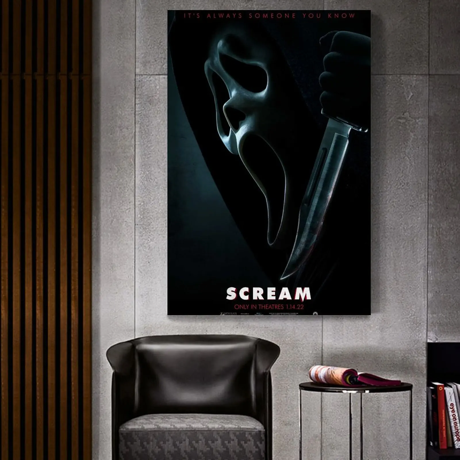 Картина с изображением крика холст художественный плакат и настенный принт