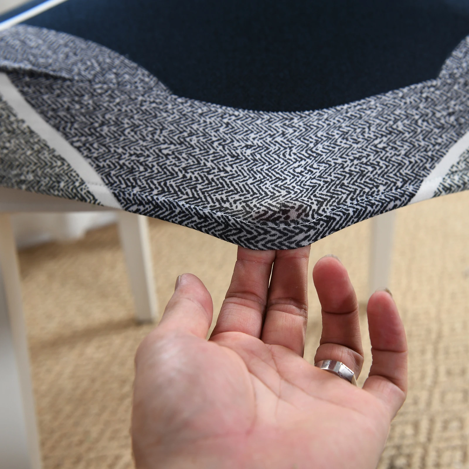 1/2/4/6pcs Printed Elastic Dining Chair Cover Slipcovers Protector Anti-Dust Waterproof Furniture Decoration For Banquet Party | Дом и сад