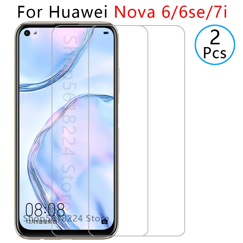 Чехол для huawei nova 7i 6 se чехол из закаленного стекла на nova7i 7 i i7 nova6 6se телефона