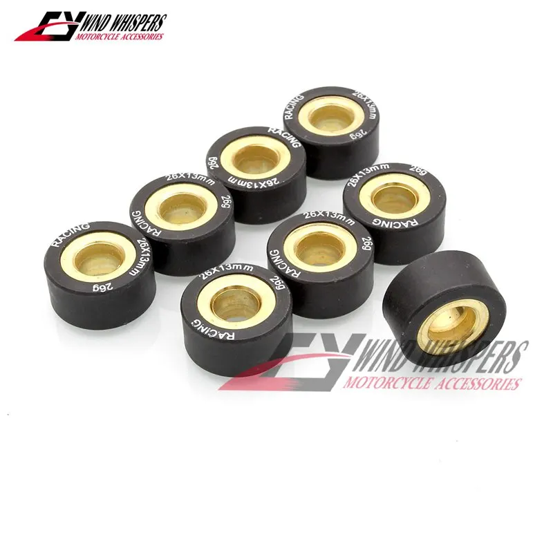 8 шт. вариатор для мотоцикла скутера роликовый шкив сцепления приводной бусина