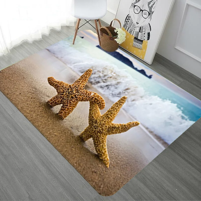 Скандинавский морской мир морская звезда ковер для детской комнаты большие