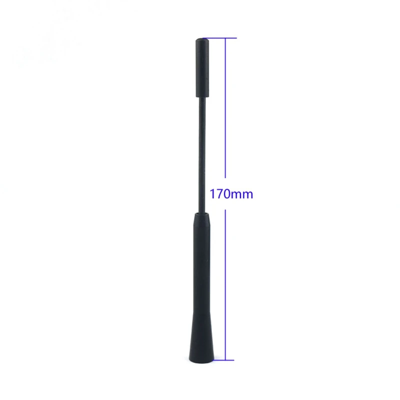 Universal Car Radio FM/AM Aerial Amplified Antenna For VW BMW Benz Mazda Audi Toyota Aluminum Alloy Accessories | Автомобили и