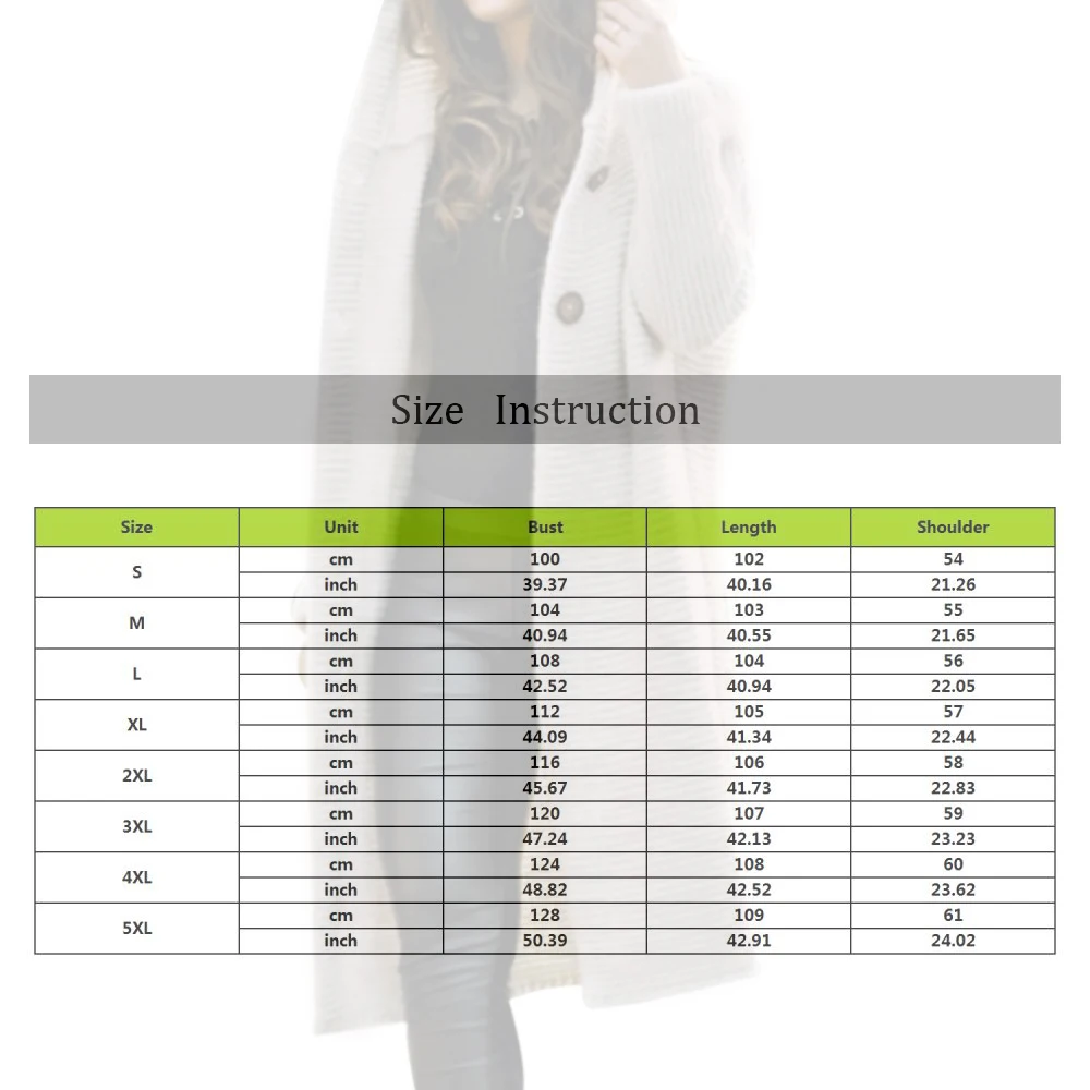 

Hooded Sweater Autumn Winter Coat Long-sleeve Casual Loose Knit Sweater Hooded Blusas De Inverno Feminina Oversize Jacket Coat