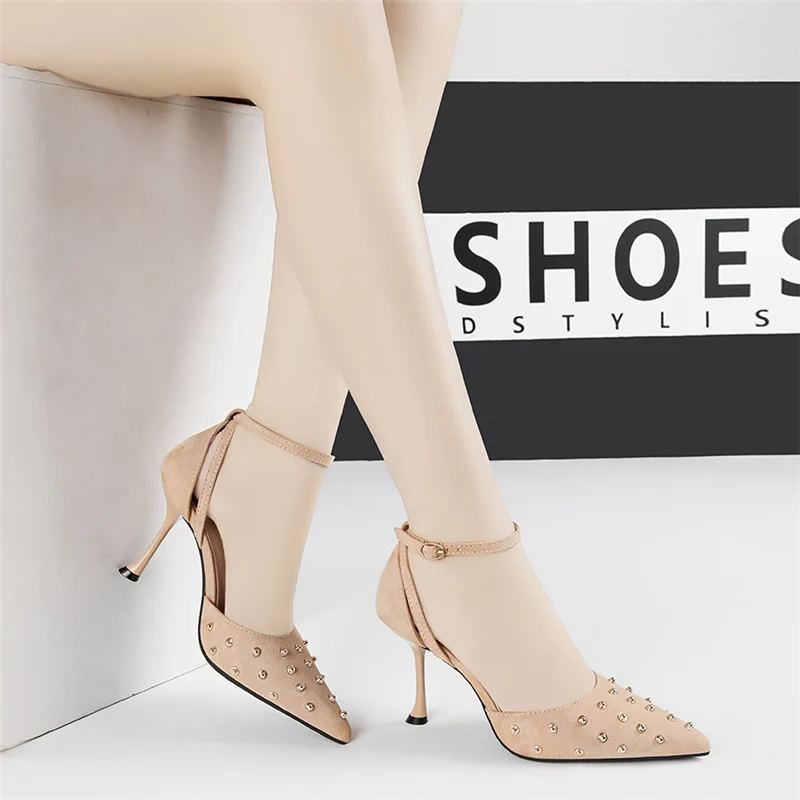 2019 г. модные женские босоножки на высоком каблуке 8 см туфли лодочки шпильке