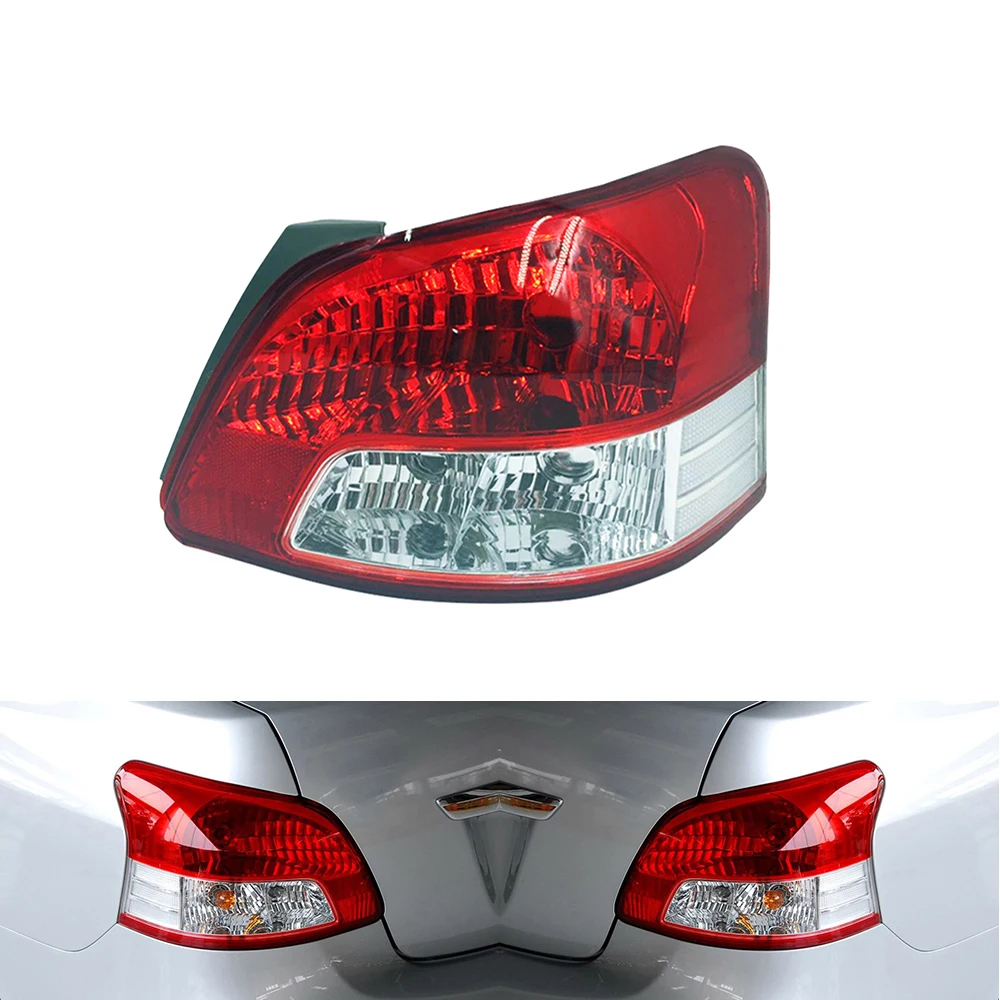 

Tail Lamp For Toyota Vios 2008 2009 Car Light Assembly Auto Rear Tail Light Turning Signal Brake Lamp Warning Bumper Light