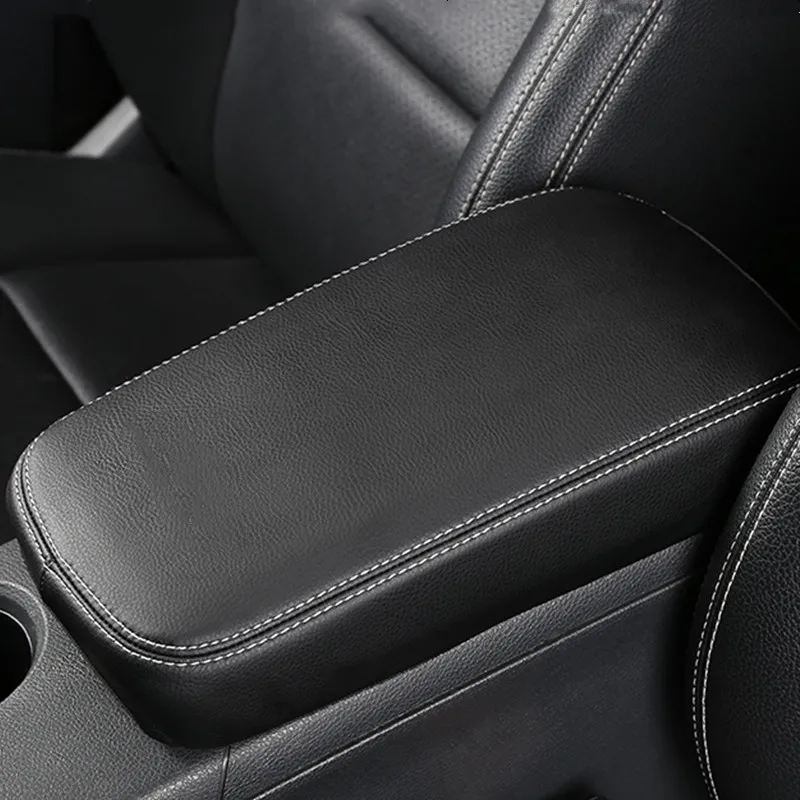 

Car Genuine Leather Central Armrest Box Protective Sleeve For Mercedes Benz GLA 200 220 260 CLA C117 A Class Interior Styling