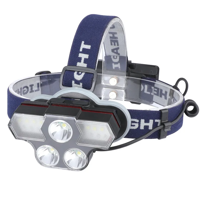 

На открытом воздухе сильные светильник светодиодный головной светильник s Водонепроницаемый USB зарядная головка светильник s cob светильник ...