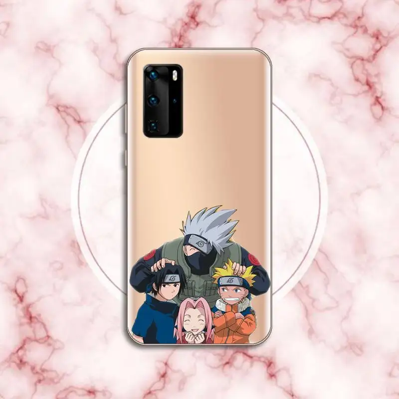 

naruto kakashi itachi uchiha Phone Case Transparent for Xiaomi Redmi note 10 t 8 9 pro lite 11 Huawei P honor 20 30 smart 2019