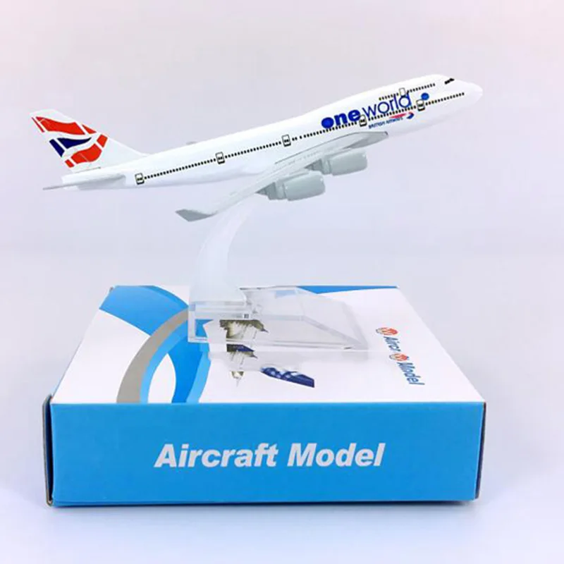 Модель самолета 400 из металлического сплава 16 см 1: 747 B747 | Игрушки и хобби