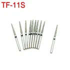 10 шт.кор. Dental Diamond Burs Drill супер крупный Dia-burs для  FG 1,6 мм