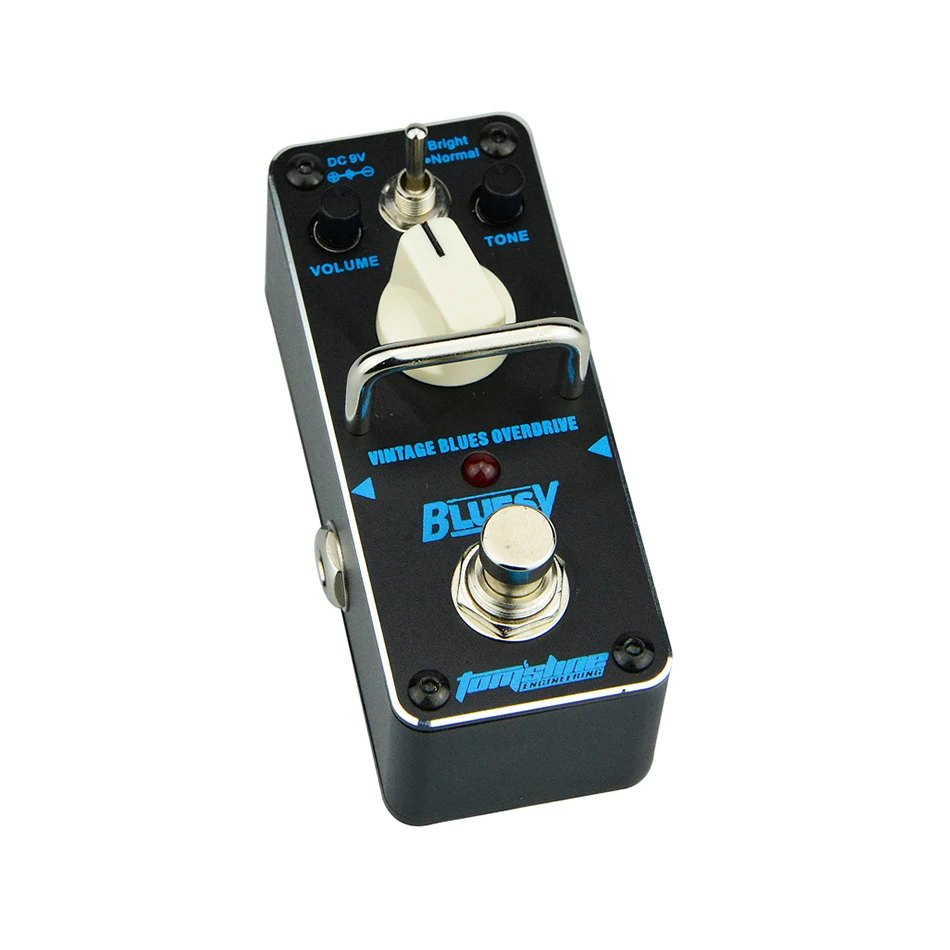 Арома Tom'sline ABY-3 Bluesy винтажный Blues Overdrive мини одиночный электрогитарный Эффект педали с настоящим обводом
