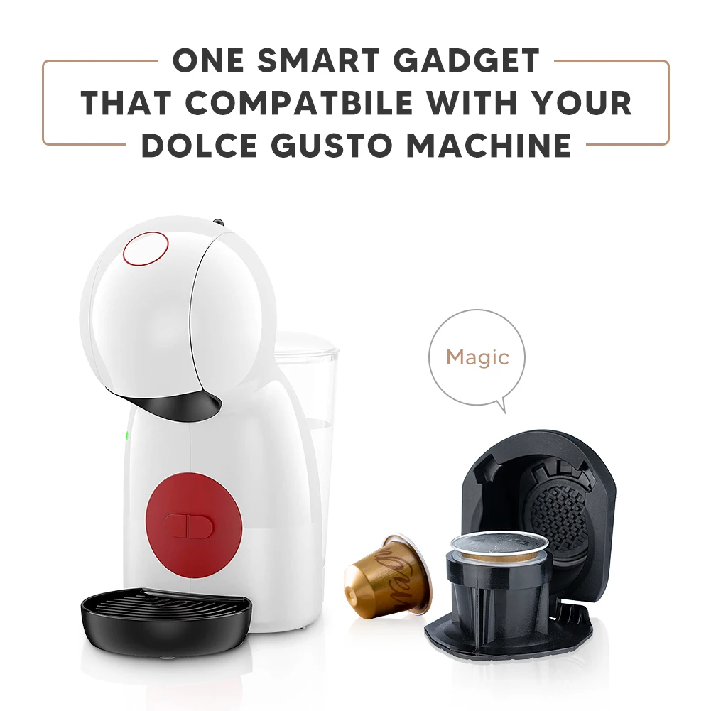 Адаптер icafilas для Nescafe Dolce Gusto маленький xs с фотоэлементами для Genio s plus, Конвертируемые аксессуары - изображение