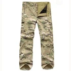 Тактические Брюки Lurker Shark Soft Shell V5.0, военные водонепроницаемые ветрозащитные уличные спортивные армейские камуфляжные флисовые охотничьи брюки
