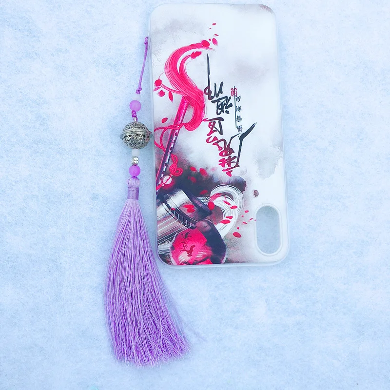 Аниме Grandmaster of Demonic Cultivation Mo Dao Zu Shi Rabbit Tassel подвеска реквизит косплей брелок для ключей подвеска игрушка подарок - Цвет: 1