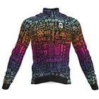 Велосипедная Джерси slopline с длинным рукавом, Мужская одежда для велоспорта, летняя куртка, тонкие брюки-комбинезон