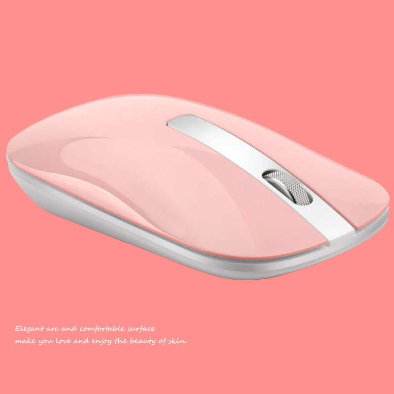 Беспроводная игровая клавиатура 2 4G мышь комбо USB приемник бесшумная мини-мышь