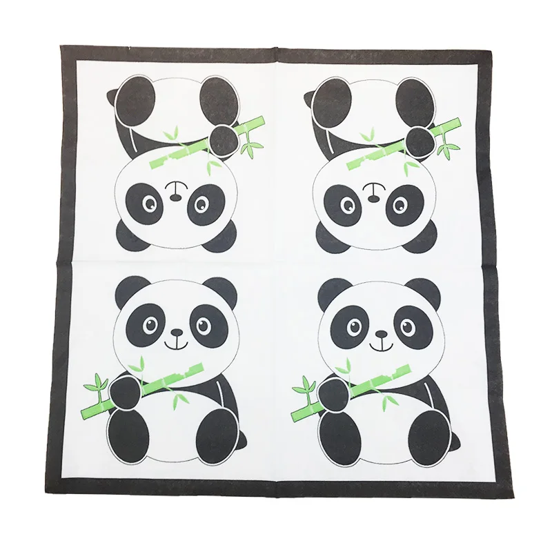 20 шт./пакет стильная футболка с изображением персонажей видеоигр Китайский панда