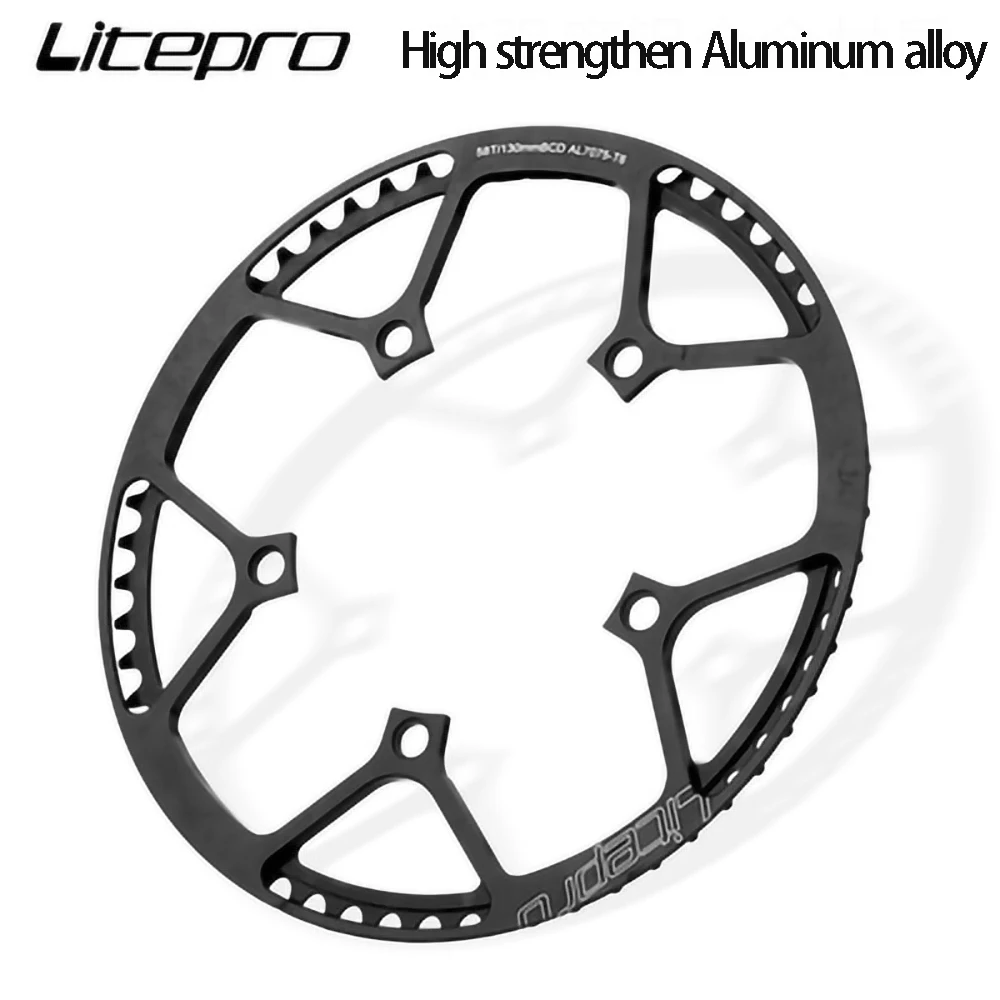 Litepro Новый ультралегкий 130 BCD 45T 47T 53T 56T 58T A7075 сплав Звездочка для BMX складной