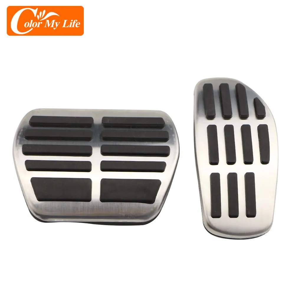 

Автомобильные педали для Nissan Juke 2020 2021 2022, аксессуары AT MT, тормозной газовый Cluth, защитная крышка педали, нержавеющая сталь