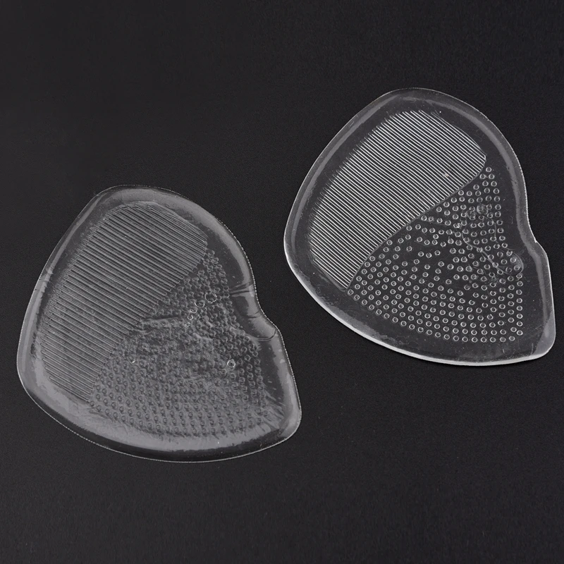 Прозрачный Противоскользящий мягкий силиконовый шарик ноги на высоком каблуке