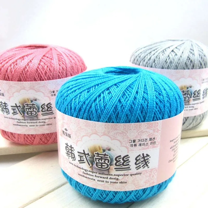 Кружевная кукла новинка торт мягкая глянцевая нить вышивка хлопок 10x50 г в партии